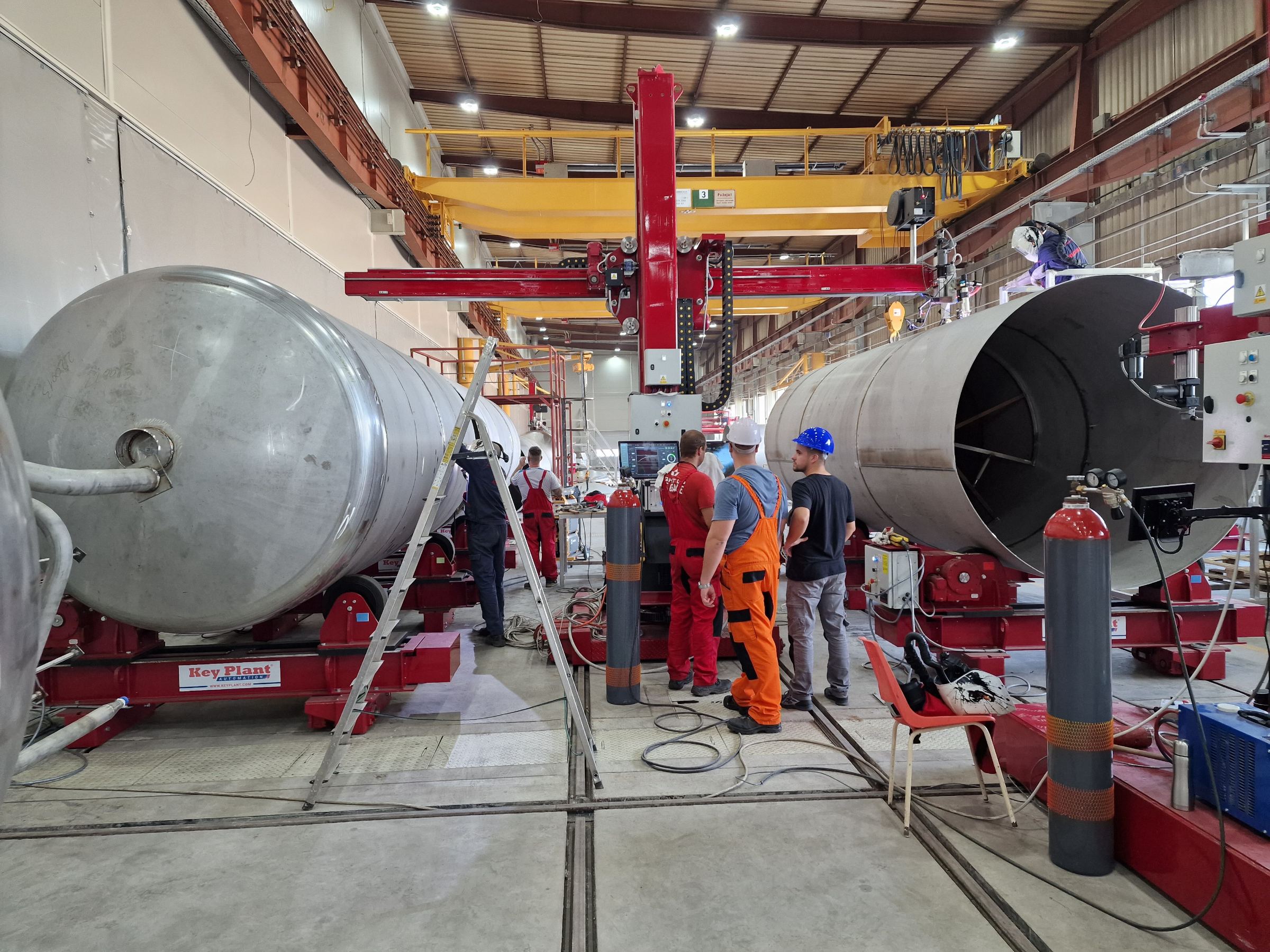 CTT-CRYO TRANS TECH production facility and manufacturing equipment in Vodnjan, Croatia