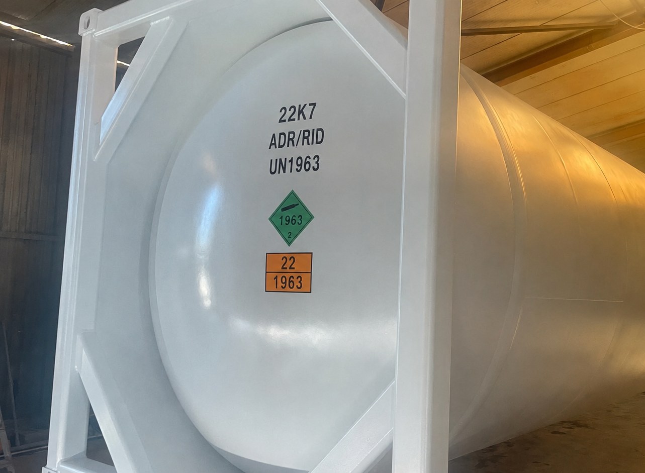 Cryogenic ISO Tank Container for Liquid Hydrogen – 20FT manufactured by CTT-CRYO TRANS TECH