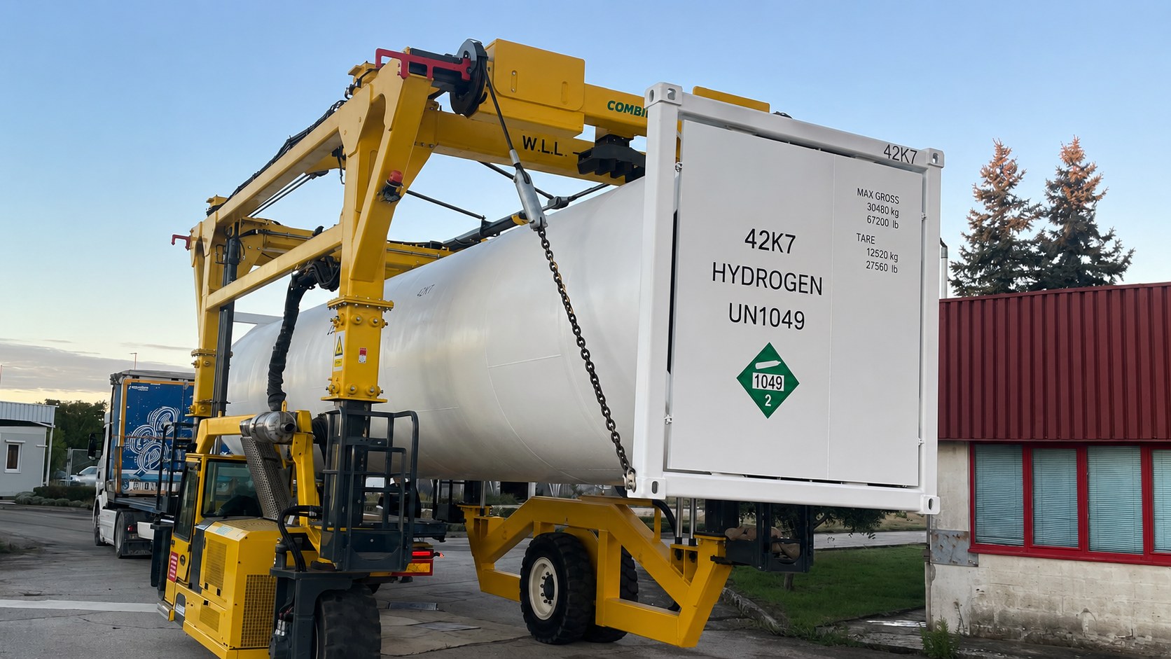 Cryogenic ISO Tank Container for Liquid Hydrogen manufactured by CTT-CRYO TRANS TECH